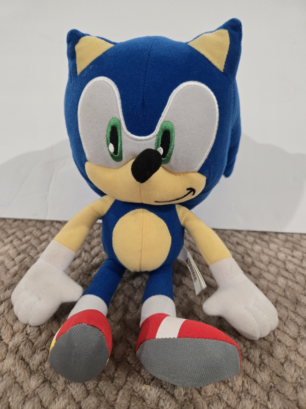 Sonic The Hedgehog Plush Toy Blue SEGA Toy Factory Stuffed Animal Collectible